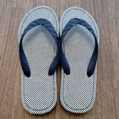画像2: 「刺子生地」ビーチサンダル ネイビー 24cm〜27cm 4サイズ