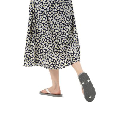 画像13: 日本製ビーチサンダル 九十九 | 台カラー グレー