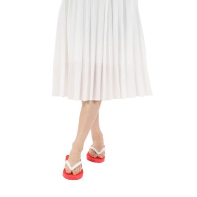 画像15: 日本製ビーチサンダル 九十九 | 台カラー レッド