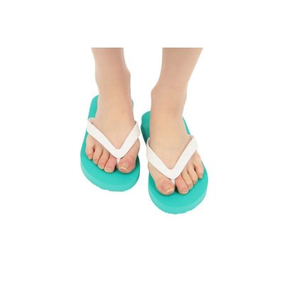 画像12: 日本製ビーチサンダル 九十九 | 台カラー グリーン