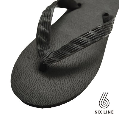画像3: SIX LINE® | 台カラー ブラック 鼻緒カラー ブラック