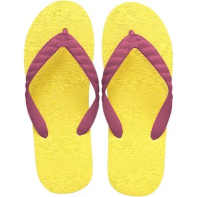 画像9: 日本製ビーチサンダル 九十九 | 台カラー イエロー