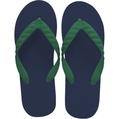 画像6: 日本製ビーチサンダル 九十九 | 台カラー ネイビー