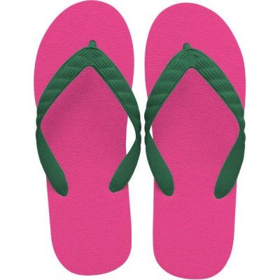 画像6: 日本製ビーチサンダル 九十九 | 台カラー トロピカルピンク