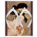 画像1: 青桜七小町 玉屋内花紫 | 喜多川歌麿 21cm 24cm 27cm 3サイズ (1)