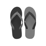 CRAZY PATTERN｜シャドーストライク（ブラック×グレー）｜日本製 ビーチサンダル TSUKUMO