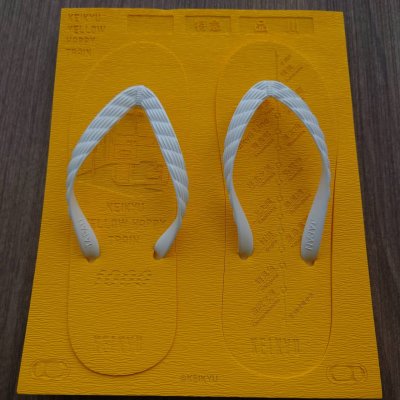 画像4: 京急コラボ｜路線図ビーチサンダル｜KEIKYU YELLOW
