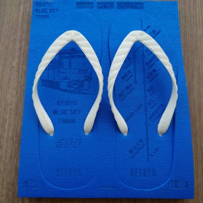 画像4: 【数量限定】京急コラボ｜路線図ビーチサンダル｜KEIKYU BLUE 