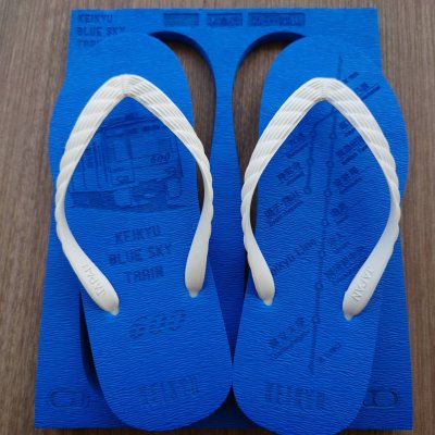 画像3: 【数量限定】京急コラボ｜路線図ビーチサンダル｜KEIKYU BLUE 