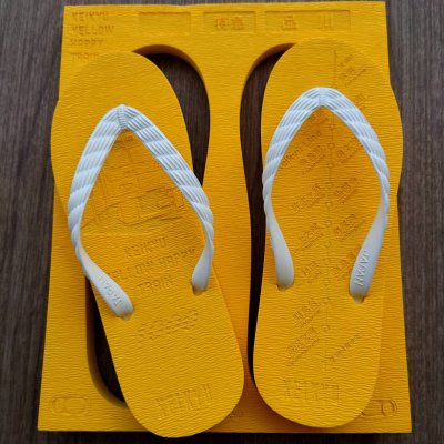 画像3: 京急コラボ｜路線図ビーチサンダル｜KEIKYU YELLOW