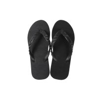 日本製 天然ゴム ビーチサンダル 神戸クラシック｜BLACK × BLACK