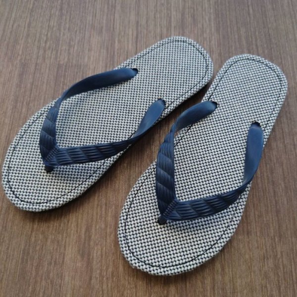 画像5: 「刺子生地」 ネイビー 24cm (5)