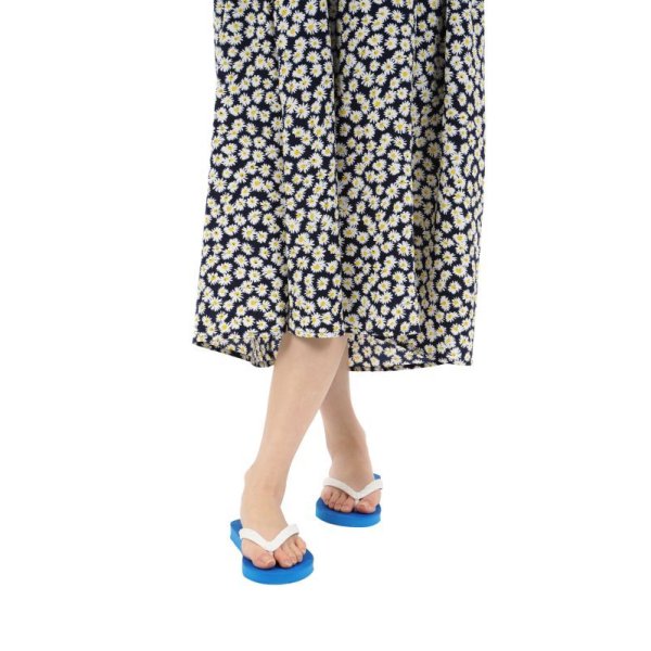 画像16: 日本製ビーチサンダル 九十九 | 台カラー ロイヤルブルー (16)