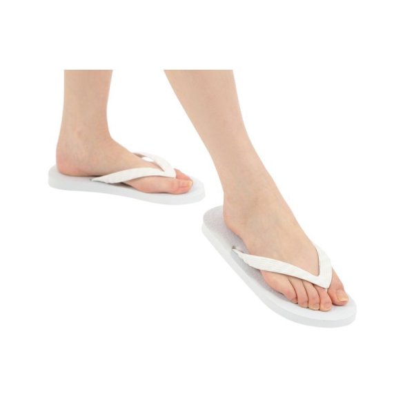 画像14: 日本製ビーチサンダル 九十九 | 台カラー ホワイト (14)