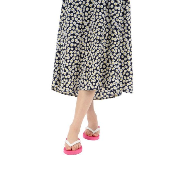 画像16: 日本製ビーチサンダル 九十九 | 台カラー トロピカルピンク (16)