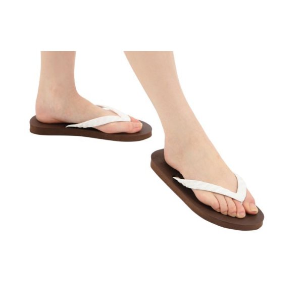 画像14: 日本製ビーチサンダル 九十九 | 台カラー ブラウン (14)