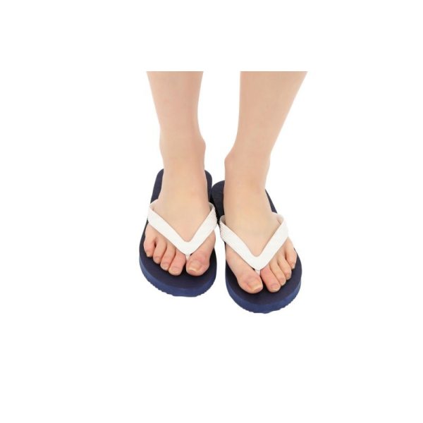 画像13: 日本製ビーチサンダル 九十九 | 台カラー  ネイビー (13)