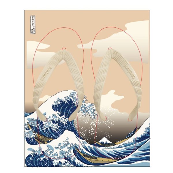 葛飾北斎 富嶽三十六景 神奈川沖浪裏 冨嶽三十六景・神奈川沖浪裏 文化遺産オンライン