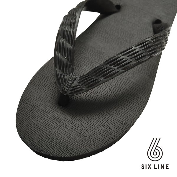 画像3: SIX LINE® | 台カラー ブラック 鼻緒カラー ブラック (3)