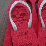 画像: 【数量限定】京急コラボ｜路線図ビーチサンダル｜KEIKYU RED